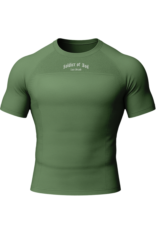 SOLDIER OF GOD COMPRESSION TEES